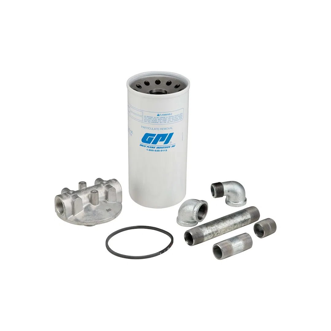 133537-01 – GPI Liquid Transfer Tank Pump Filter, Spin On Removes Particulates Compatible With Gasoline/ Kerosene/ Di...